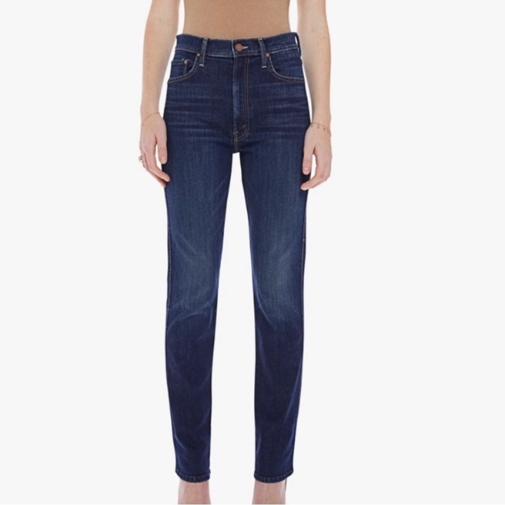 MOTHER High Waisted Double Rider Skimp
Off Limits, SIZE 24    0750